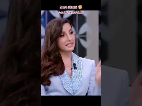 Nora fatehi Arabic interview in Morocco #bollywood #norafatehi #love #trending   #viral