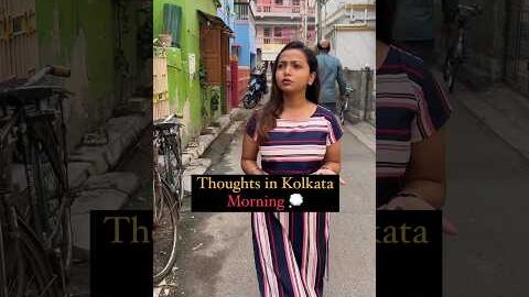 Thoughts when you are In Kolkata.🚕🐟 #shorts #kolkata