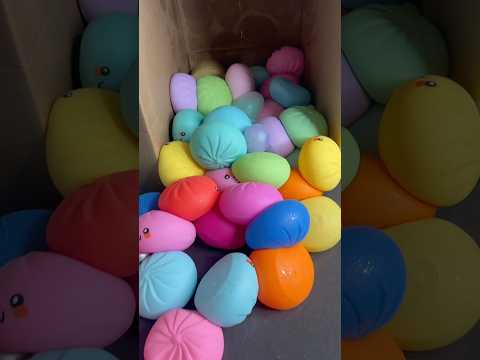 FREEZING MY DUMPLINGS 🥶🌈 #fidgets #satisfying #viral #dumpling #trend #cute #squishy #shorts