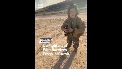US Fighter Jet Pilot Survives Crash in Kuwait