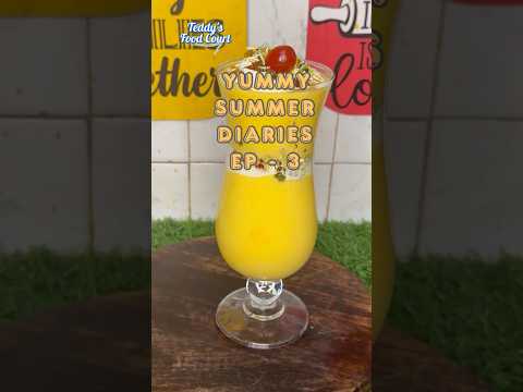 Yummy Summer Diaries | Mango Mastani #mango #shorts #icecream #summer #yummy