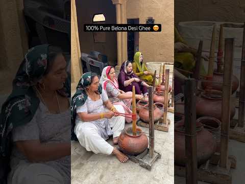 100% Pure Belona Desi Ghee 😍 #desighee #cow #indianstreetfood #streetfood #shorts #food #viral