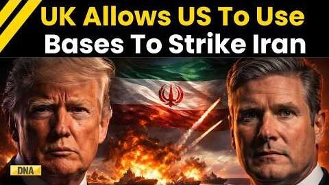 US Iran War: UK Allows US To Use Bases To Strike Iranian Sites Targeting Strait Of Hormuz | Israel