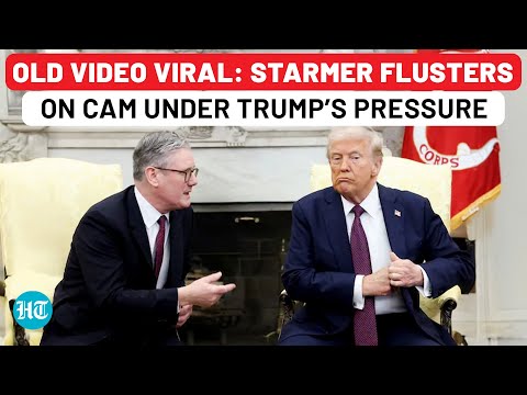 Trump Lands In UK: Starmer’s Awkward US Presser Moments Go Viral, UK PM’s Stutters Caught LIVE