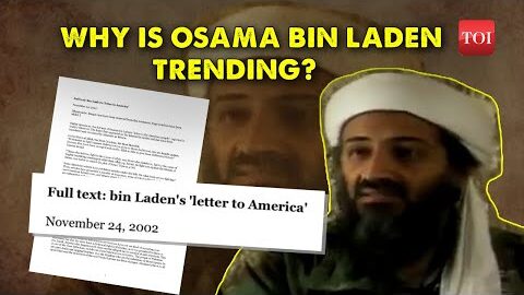 Osama Bin Laden GOES VIRAL  | TikTok users connect “Letter to America” to Israel-Hamas War | Gaza