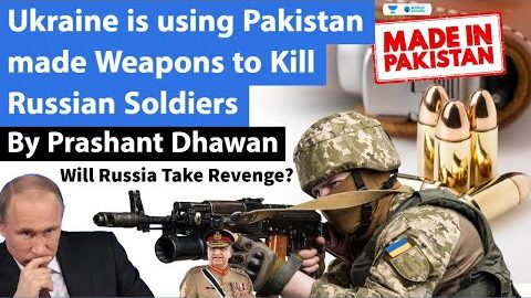 Viral Video Shows Ukraine using Pakistani Made Weapons to Attack Russia