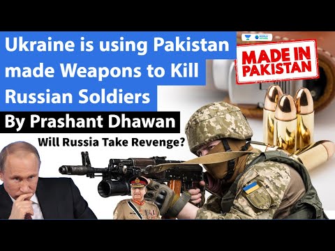 Viral Video Shows Ukraine using Pakistani Made Weapons to Attack Russia