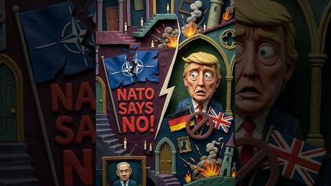 NATO Refuses War 😱 Germany & UK Reject US | Netanyahu Alive Proof? #shorts #viral #iran #usa #war