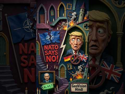 NATO Refuses War 😱 Germany & UK Reject US | Netanyahu Alive Proof? #shorts #viral #iran #usa #war