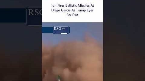 Ballistic Missiles Launched Toward US-UK Base #usa #uk #iran #viralvideo #shortsfeed #viral #iranwar