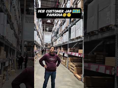 Ikea mein Desi customer #nri  #customer #yt #comedy #ytshorts #ikea #diy #fyp