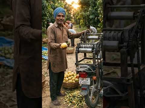 आम के बाग में किसान का देसी जुगाड़#shortsfeed #desi #farming #shortvideo #popular #tarndeng