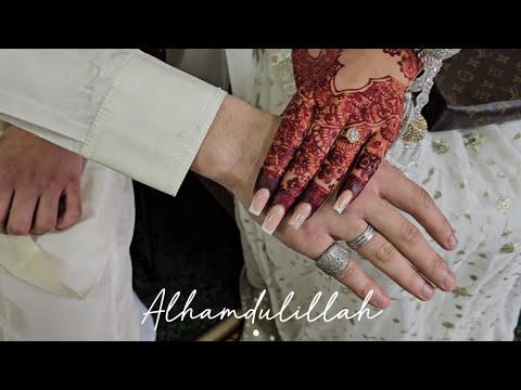 Our Daughters Nikkah Offical Vlog Alhamdulillah🤲🏼❤