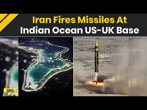 US Iran War: Iran Fires 2 Ballistic Missiles At US-UK Military Bases Diego Garcia In Indian Ocean