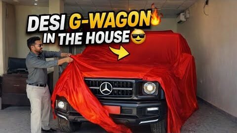 Taking Surprise Delivery of Desi G-Wagon 🥳