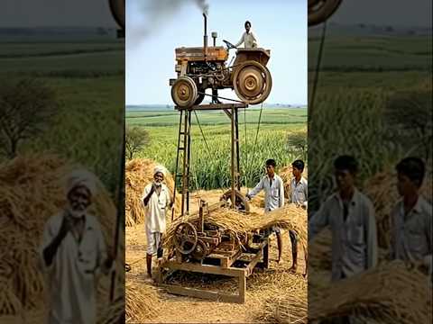 सूखी घास⛺️ से चटाई बनाने का देसी तरीका|🚜Desi way of making Mats from Dry Grass