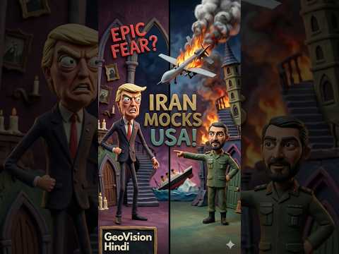 Epic Fear? ЁЯШ▒ Iran Mocks Trump | US Drone Loss & Big Statements Explained #shorts #viral #trending