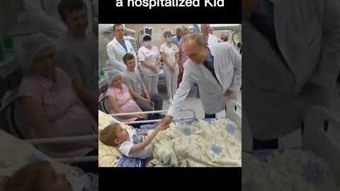 #Vladimir #Putin meeting a hospitalized Kid #shorts #ytshorts #viral #trending #Russia #USA #UK #EU