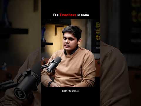 Top Teachers In India 😱🔥|| ft.@rajshamani || #shorts #youtubeshorts #viral #india #teacher