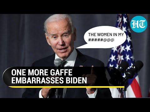 ‘Half the woman in my admin…’: Biden gaffe goes viral; Gets brutally trolled | Watch