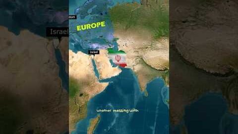 😱 IRAN’S 4000KM MISSILE! Europe in Danger? 🇮🇷🚀 #geopolitics