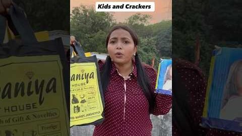 Kids and crackers 💥🔥 #Shorts #viral #festivewithshorts  #diwali