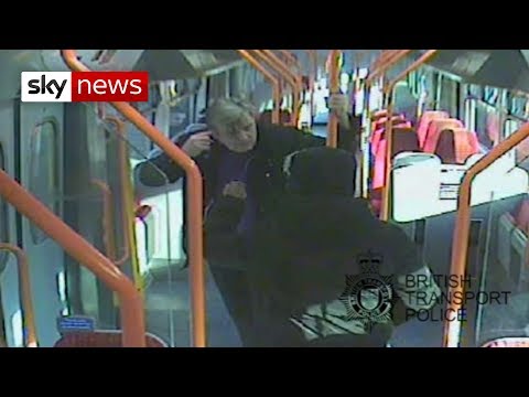 Man stabbed ’18 times in 25 seconds’ on train