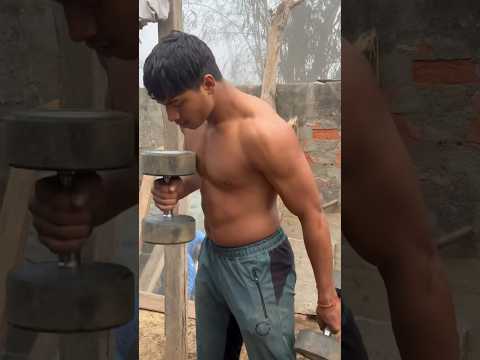 Desi dumbell workout  💪🏼🔥#shorts