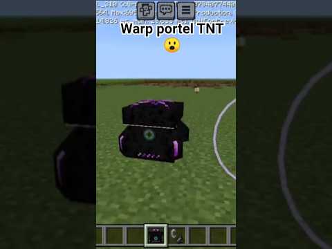 warp portel TNT 😮#viral #shorts #video #minecraft