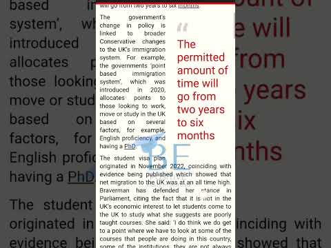 #2023 #uk #psw #new #update #visa #trending #viral #video #study #london #dependent #news #shorts