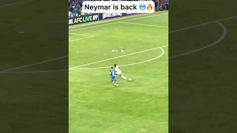 Neymar is back 🥶💙 #football #shorts #neymar #explor #realmadrid #fcbarcelona #messi
