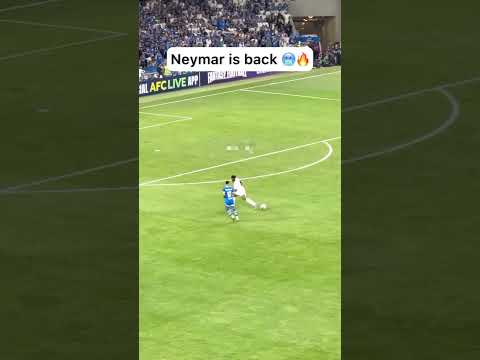 Neymar is back 🥶💙 #football #shorts #neymar #explor #realmadrid #fcbarcelona #messi