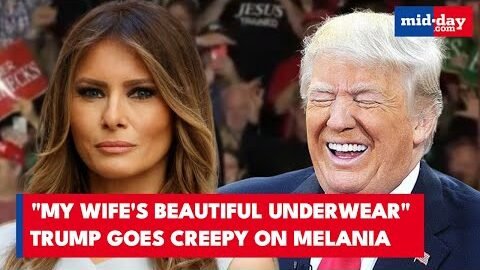 Trump’s Melania Closet TMI Goes Viral | First Lady’s “Steamed” Undergarments Stun Rally | WATCH