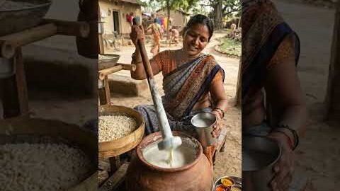 देसी जुगाड़ से बनी ममरा छाछ।