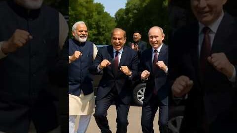 PM’s is Dancing 👏😱 #trump #modi #putin #shorts #views #viral #video #usa #india #mexico #russia #uk