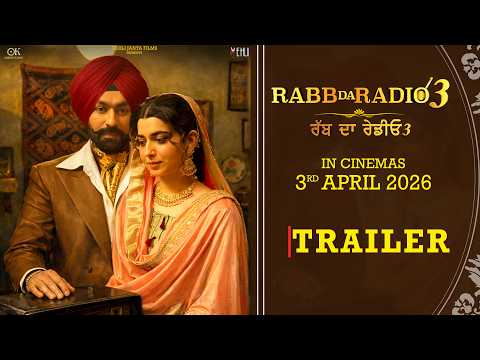 Rabb Da Radio 3 Official Trailer | Tarsem Jassar | Nimrat Khaira