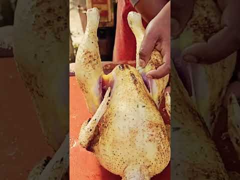 desi murga cleaning skills 😋असली देसी मुर्गा बनने की तैयारी! 🍗🔥 #shorts #desichicken