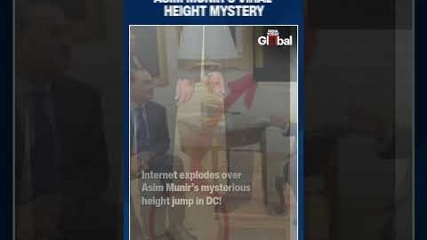 How Did Asim Munir Suddenly Grow Taller Than Donald Trump? Viral Boot Controversy