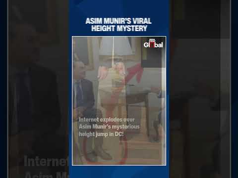 How Did Asim Munir Suddenly Grow Taller Than Donald Trump? Viral Boot Controversy
