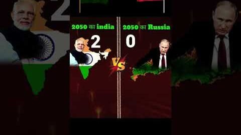 India Vs Russia in 2050 #shorts #india #vs #russia