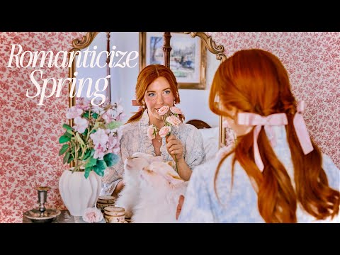 How I Romanticize Spring 🌷 a whimsical starter pack