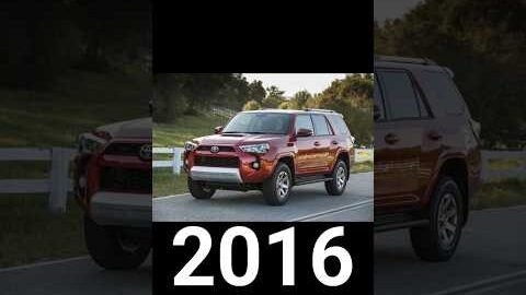 Toyota 4runner/Hilux Surf Evolution(1984-2026) #viral #trending #shorts #youtubeshorts #toyota #yt