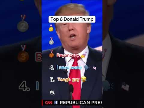 Top 6 funniest Donald Trump moments 😭