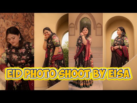 Eid Photo Shoot By Eisa Khan πΈ| Phopo K Ghar Gaye π| Desi Korean