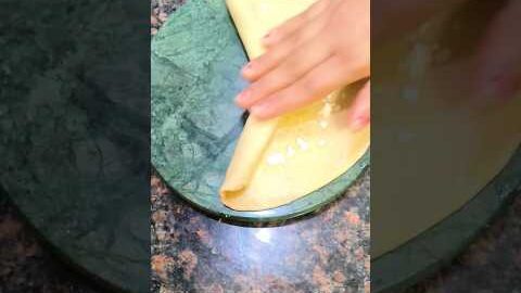 Unique Paratha Folding #shorts #trending #food #desi #paratha #roti #youtubeshorts #viralvideo