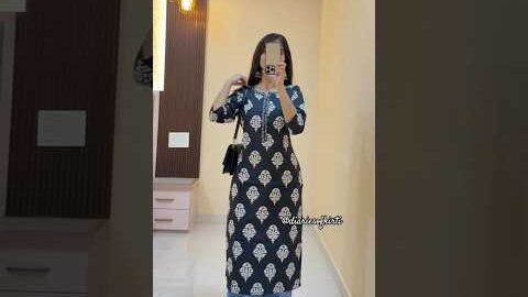 College/Office wear long kurtis🩵🍄#shortsfeed #longkurti #collegeoutfits #officewear #desi #viral