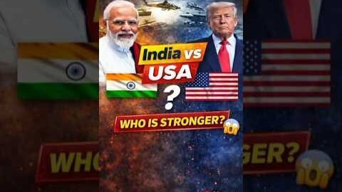✅ “India vs USA – Who Is More Powerful? 😳🔥”