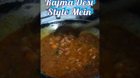 Rajma Recipe !! Desi Style Mein #rajma #viral #beans