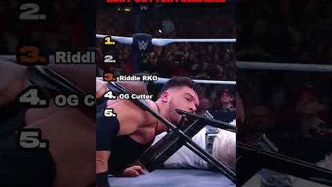 Ranking WWE Wrestlers BEST Cutter Finishers