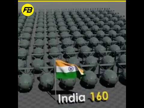 😱 दुनिया के पास कितने परमाणु बम हैं? सच जानकर डर जाओगे!#shorts